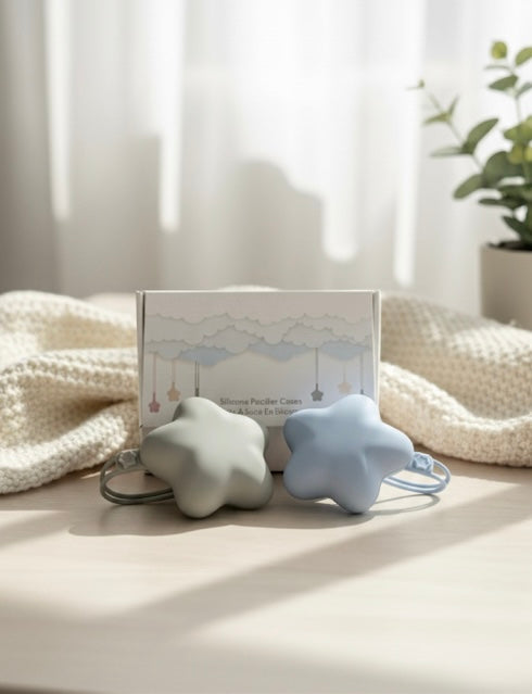 Leo box - Premium Silicone Pacifier Holders