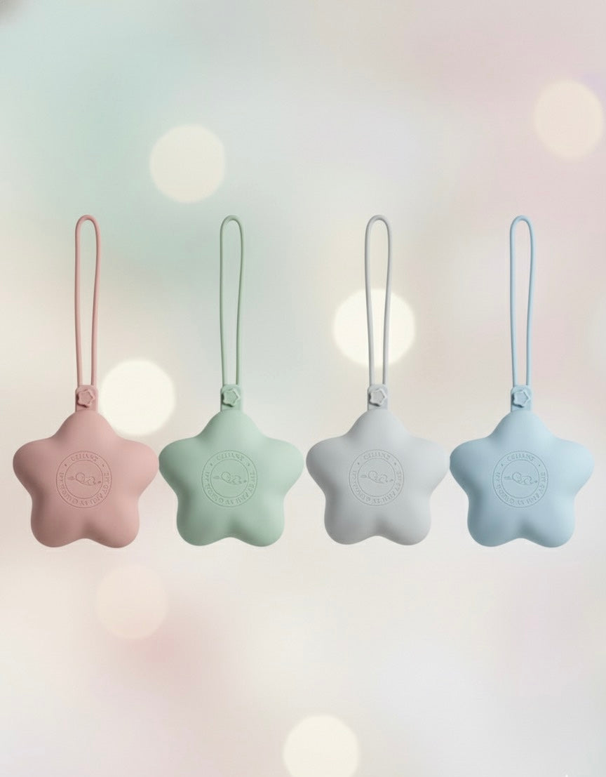 Christmas box - Premium Silicone Pacifier Holders